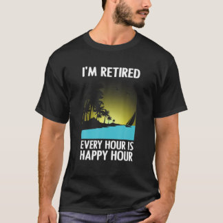 Cool Retirement Art For Men Women Retirement Retry T-Shirt