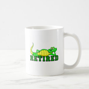 Cool retirement gator coffee mug