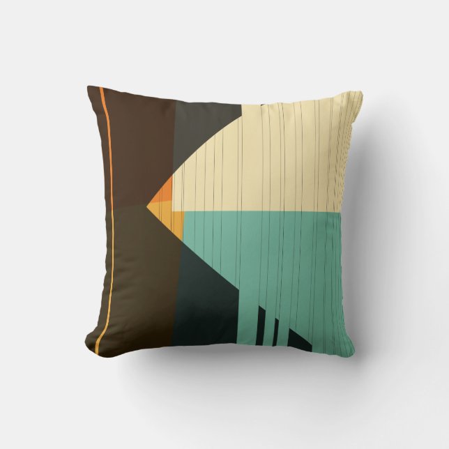 Cool Retro Art pattern design - Pillow (Front)