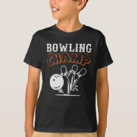 Cool Retro Bowling Champ Sport Boys'