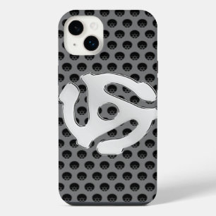 COOL Retro Chrome Like 45 spacer DJ Print iPhone 14 Plus Case