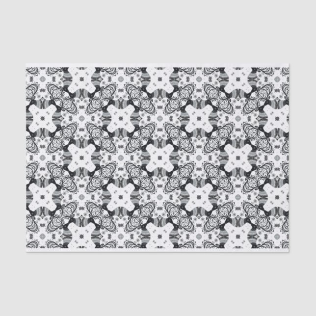 Cool retro design  tissue paper (Front)