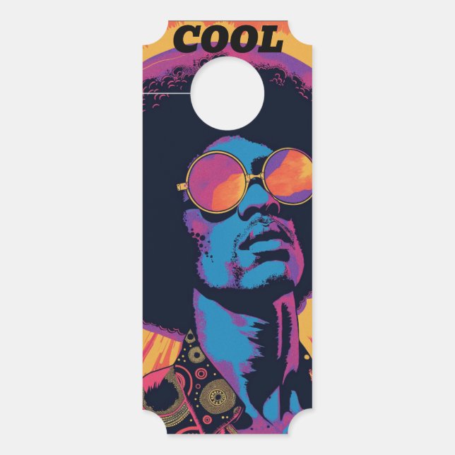 Cool/Retro Door Hanger (Front)