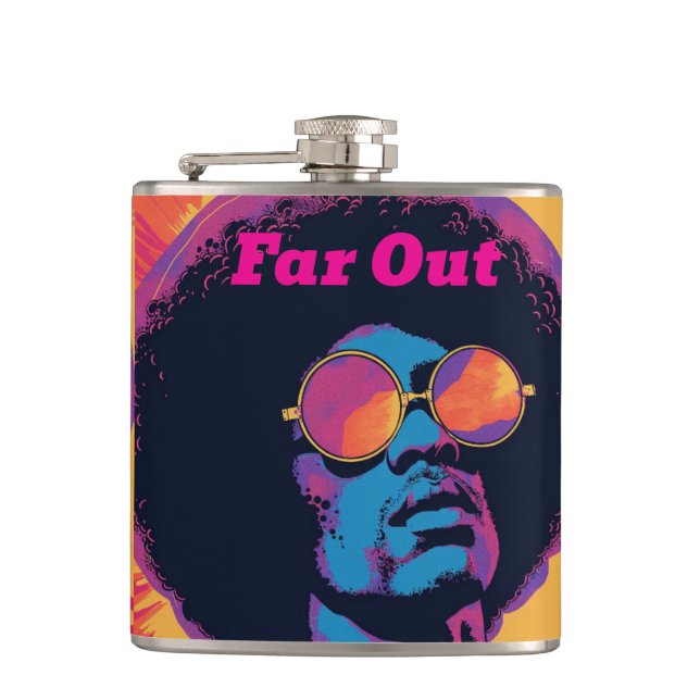 Cool/Retro Flask (Front)