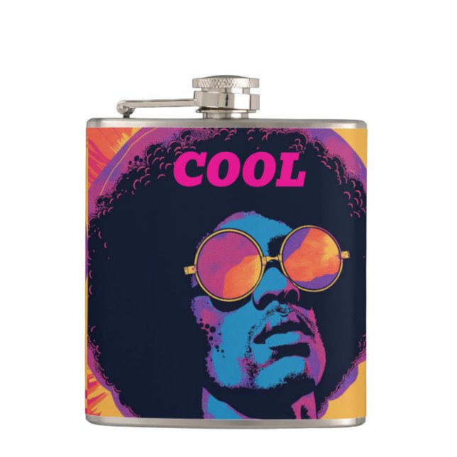 Cool/Retro Flask (Front)
