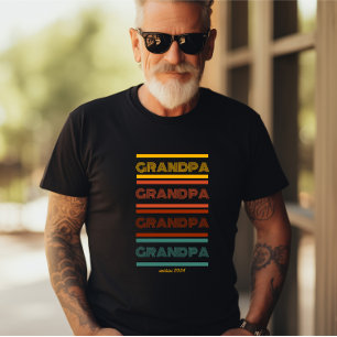 Cool Retro Grandpa T-Shirt