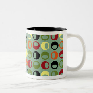 Cool Retro Modern Spheres Coffee Mug