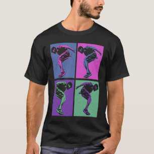 Cool Retro Parkour  Free Running Parkour T-Shirt