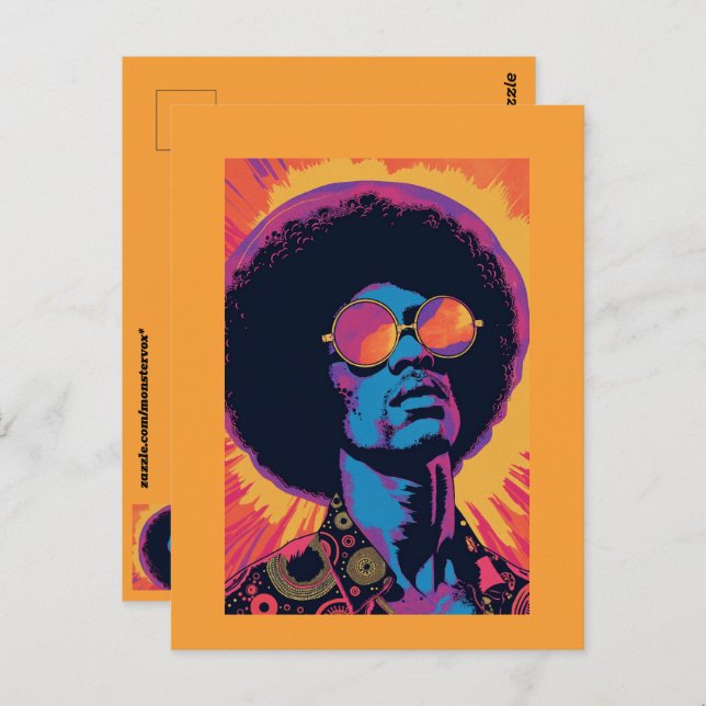 Cool/Retro Postcard (Front/Back)