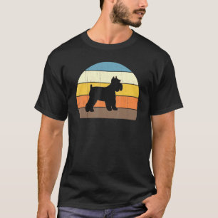 Cool Retro Sunset Miniature Schnauzers - Great Own T-Shirt
