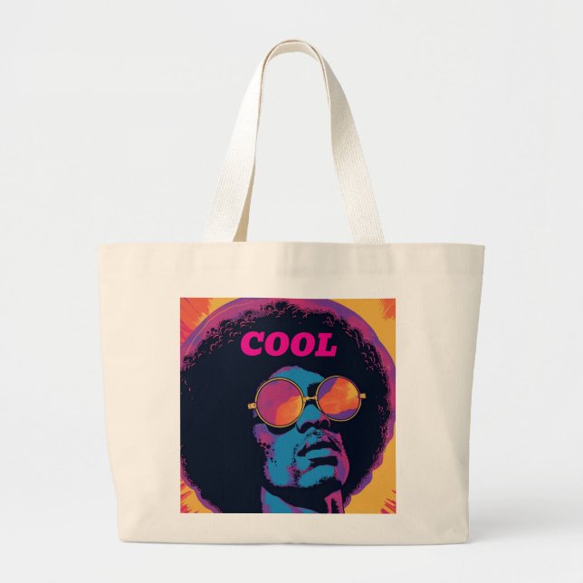Cool/Retro Tote Bag (Front)