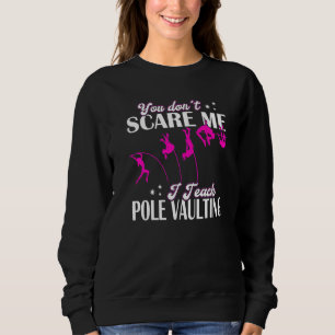 Cool Retro Vault Athlete Vaulter Pole Jumper Sweatshirt