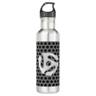 COOL Retro Vintage Chrome 45 spacer DJ Print 710 Ml Water Bottle