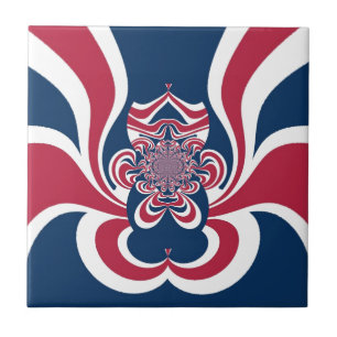 Cool Retro Vintage Hakuna Matata Gifts trendy flag Tile