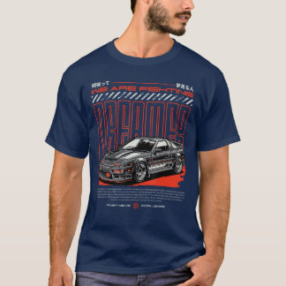 Cool Retro Vintage Japanese JDM Tokyo Japan Drift  T-Shirt