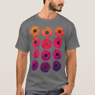 Cool Retro Vinyl Record Album LP DJ Music T-Shirt