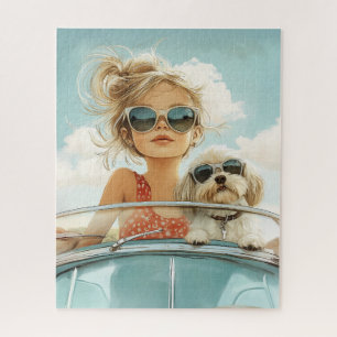 Cool Ride with Best Friend Jigsaw Puzzle