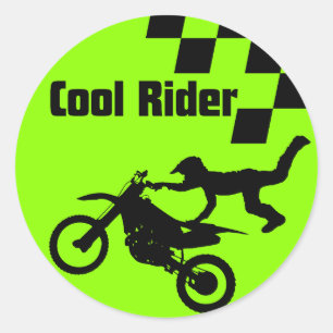 Cool Rider Stickers