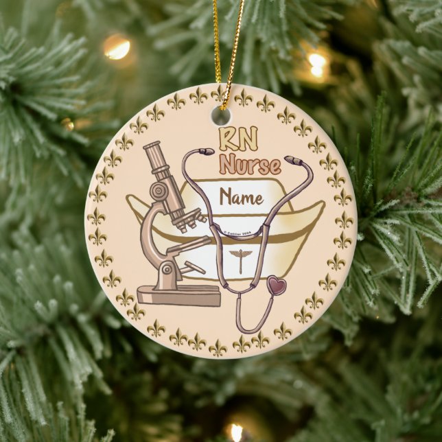 Cool RN Nurse  ornament  (Tree)