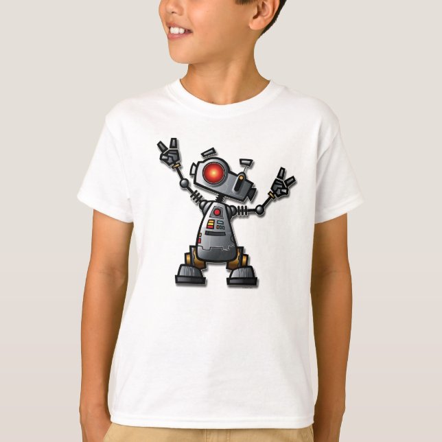 Cool Robot T-Shirt (Front)