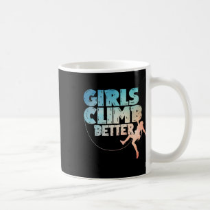 Cool Rock Climber Art For Women Girls Indoor Rock Coffee Mug