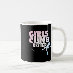 Cool Rock Climber Art For Women Girls Indoor Rock Coffee Mug