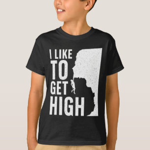 Cool Rock Climbing For Men Women Kids Mountain Roc T-Shirt