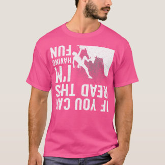 Cool Rock Climbing For Men Women Mountain Climber  T-Shirt