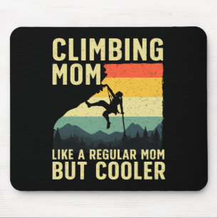 Cool Rock Climbing For Women Mom Indoor Mountain C Mouse Mat