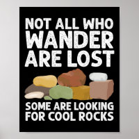 Cool Rock Collector Art For Men Women Geology Hunt