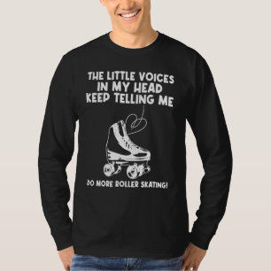 Cool Roller Skating For Men Women Retro Disco Derb T-Shirt