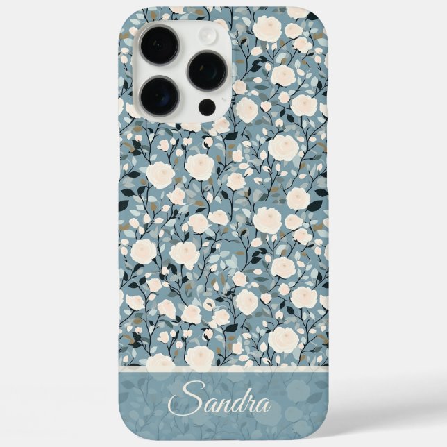 Cool Rose Custom Photo Collage Iphone Case (Back)