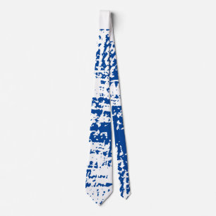 🕶☕️Cool Royal Blue & White Men’s Necktie