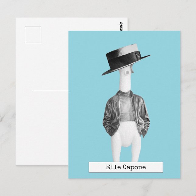 Cool Rubber Chicken Postcard (Front/Back)