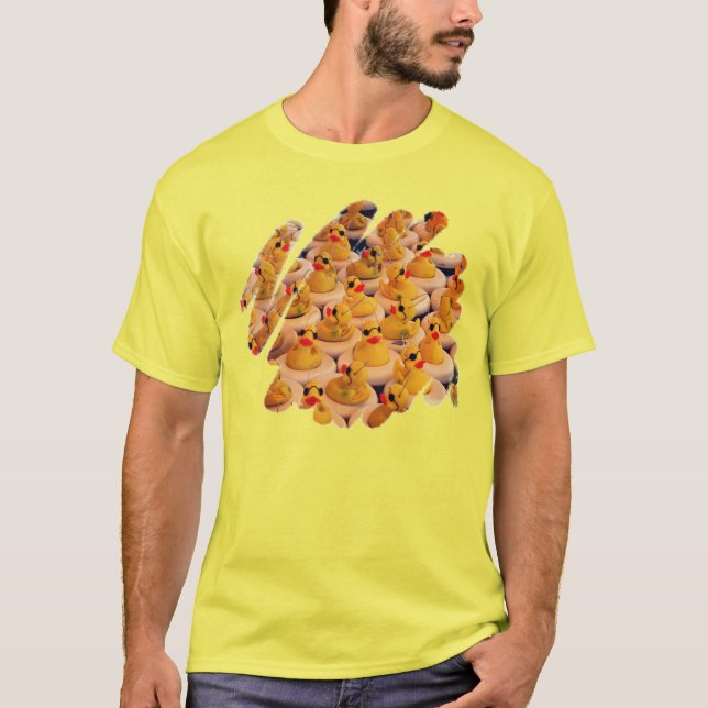 Cool Rubber Duckies  T-Shirt (Front)