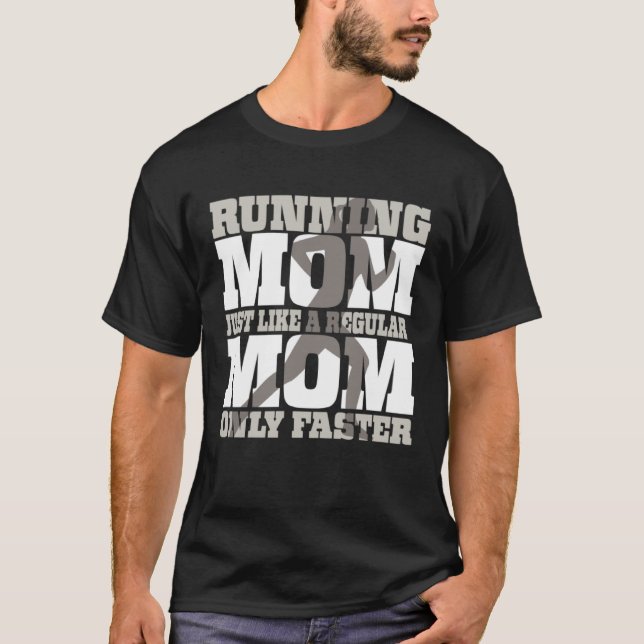 Cool Runner marathon for women mom coach race T-Shirt (Front)