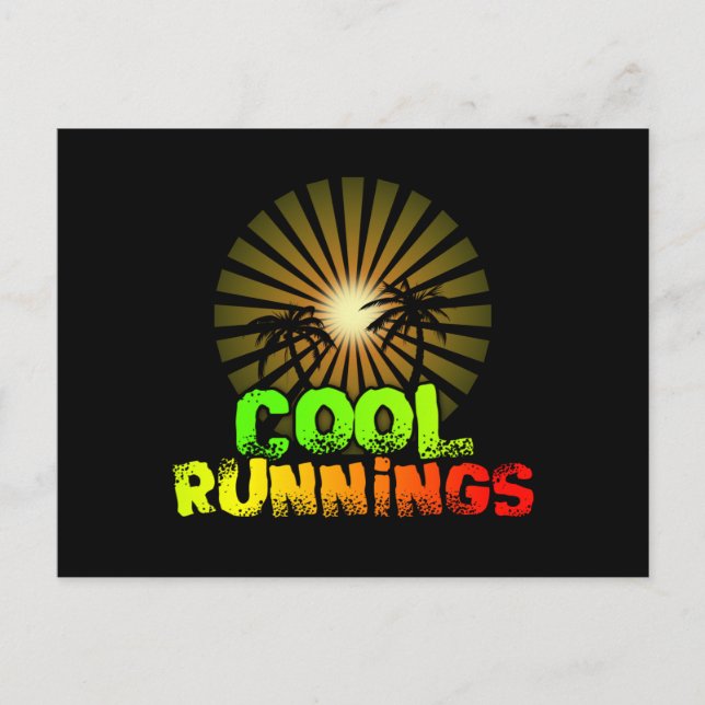 Cool runnings Jamaica Postcard (Front)