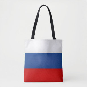 Cool Russia Flag Fashion Tote Bag