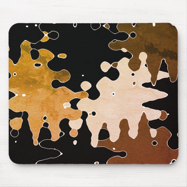 COOL Rustic Abstract Pattern Mouse Mat (Front)