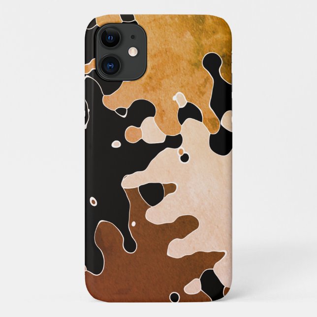 Cool Rustic Autumn Colours Case-Mate iPhone Case (Back)