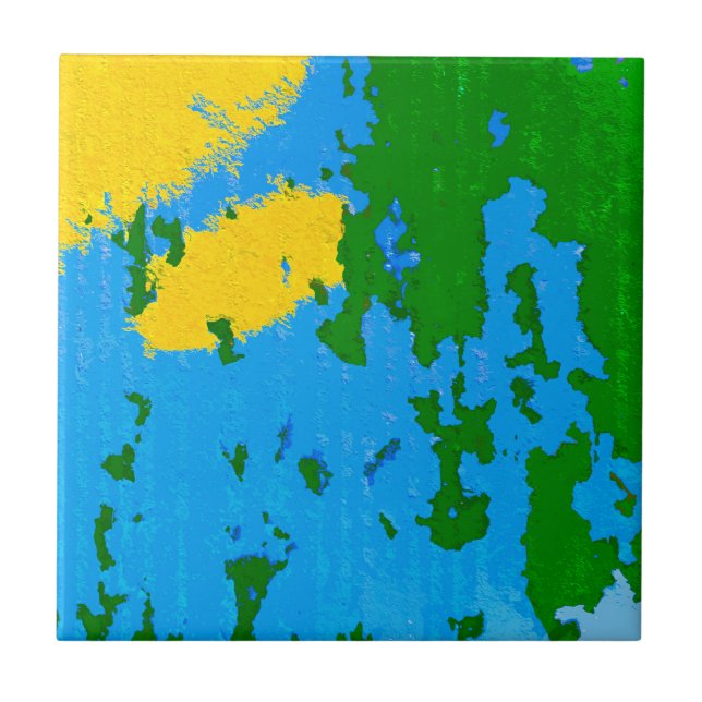 Cool Rustic Peeling Paint  Tile (Front)