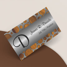 Cool Rustic Steel Metal Wood Woodgrain Pattern