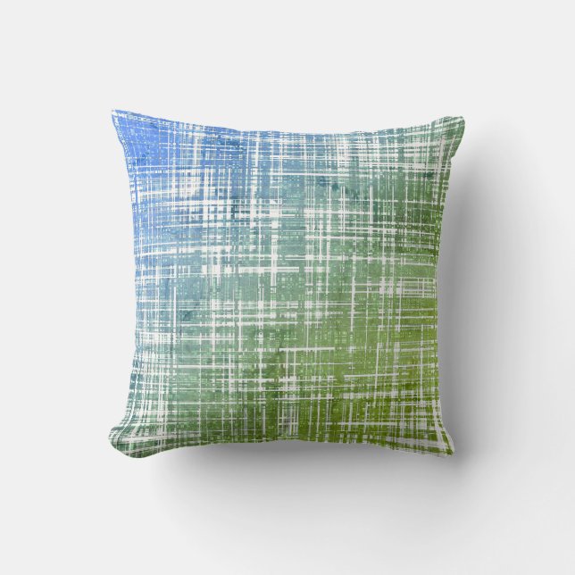 COOL Rustic Stripe Pattern Cushion (Front)