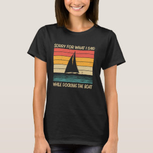 Cool Sailing For Men Women Boating Nautical Sail B T-Shirt