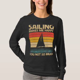 Cool Sailing For Men Women Boating Nautical Sail B T-Shirt