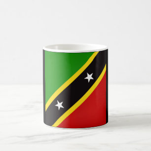 Cool Saint Kitts And Nevis Flag Coffee Mug