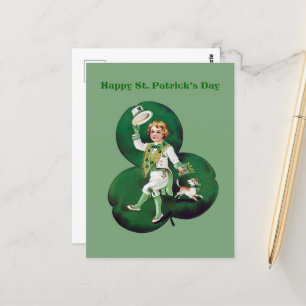 cool Saint Patrick's Day message Postcard
