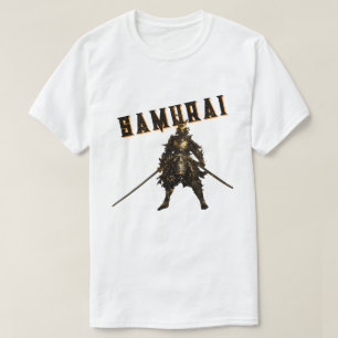 Cool Samurai Warrior Japanese Bushido Personalized T-Shirt