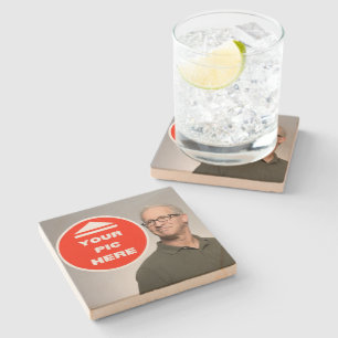 Cool! Sandstone Coaster - Personalised