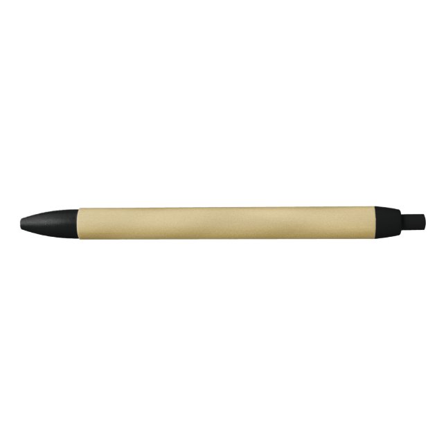Cool Sandy Beach Look Black Ink Pen (Front)